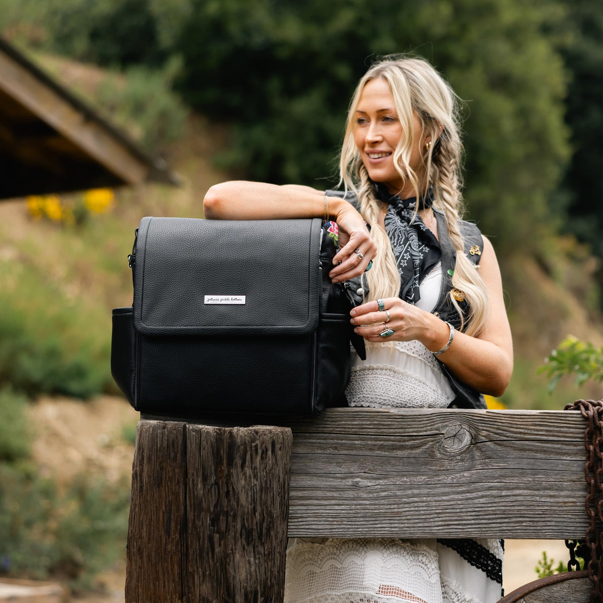 Petunia Pickle Bottom Boxy Backpack Diaper Bag – Ebony