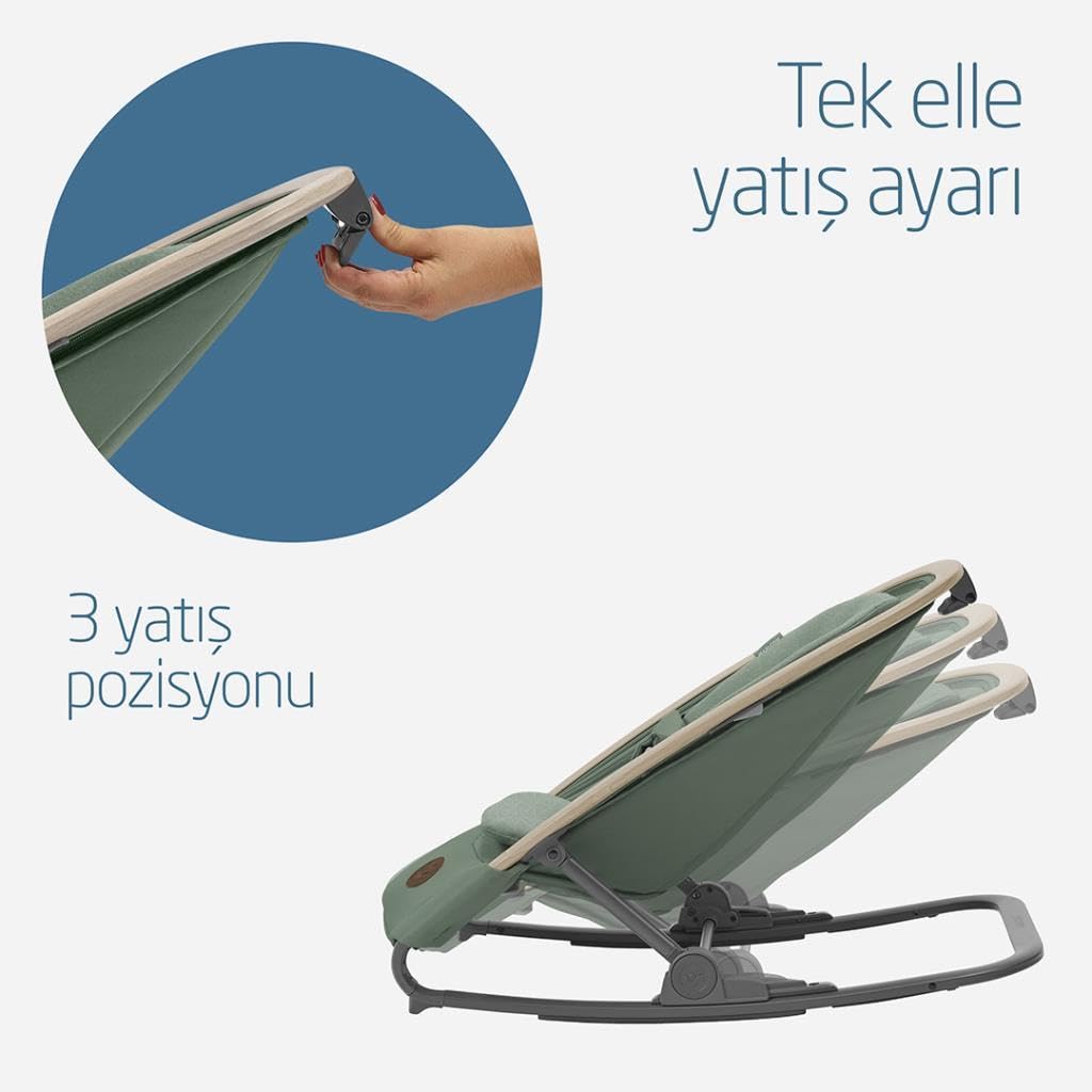 Maxi-Cosi Kori 2-in-1 Baby Bouncer with Toy Arch | 0–2Y