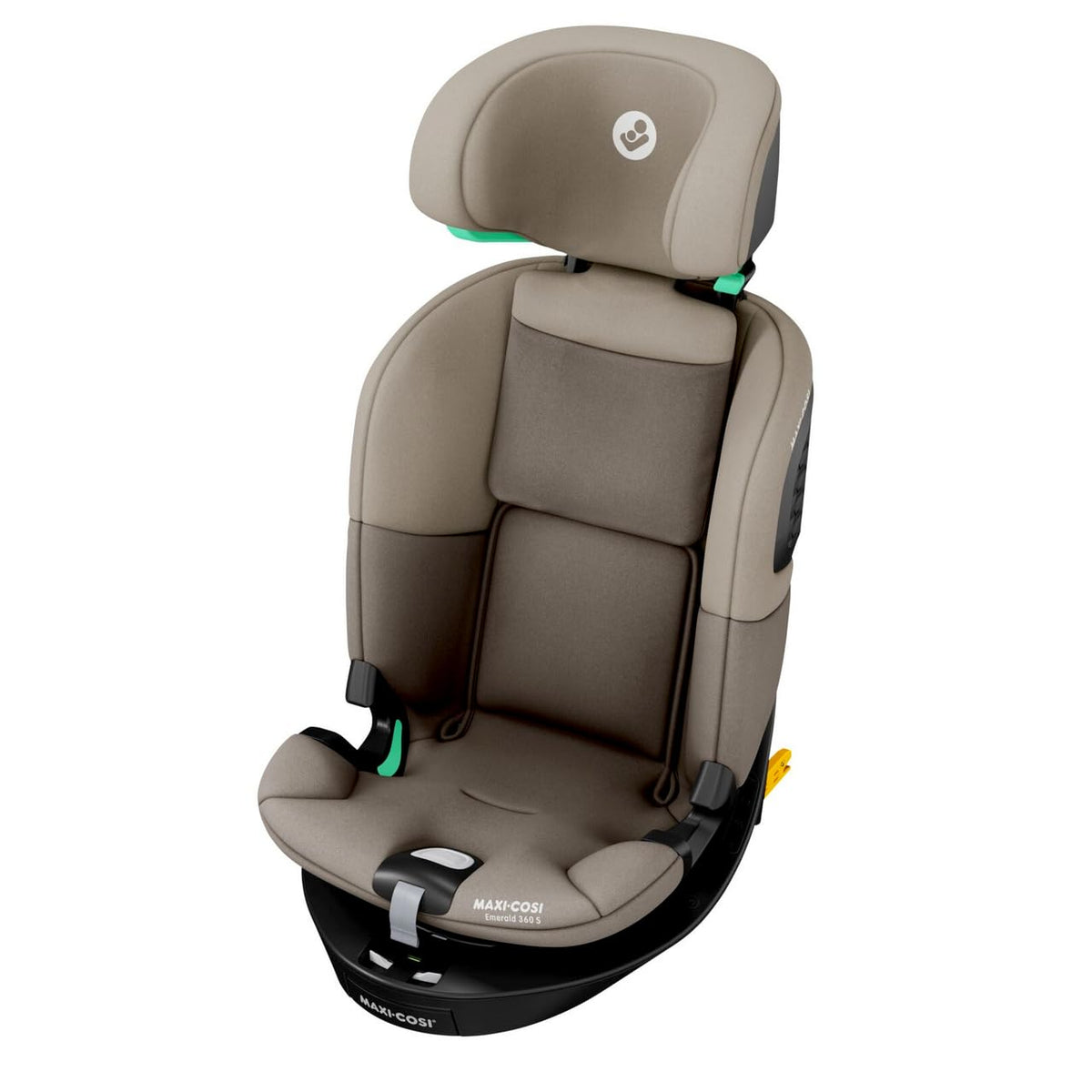 Maxi-Cosi Emerald S i-Size 360° Car Seat, 0–12 Years, Group 0+123 – Tonal Truffle