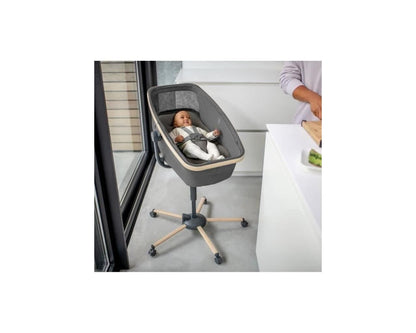 Maxi-Cosi Alba All-in-1 Bassinet & Highchair, 0–3 Years – Beyond Graphite