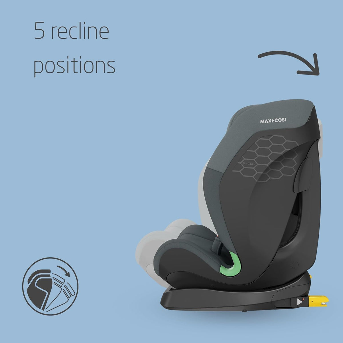 Maxi-Cosi Titan S i-Size ISOFIX Child Car Seat Tonal Graphite