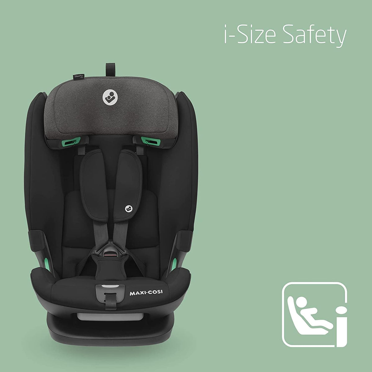 Maxi-Cosi Titan Plus i-Size ISOFIX Car Seat Authentic Black