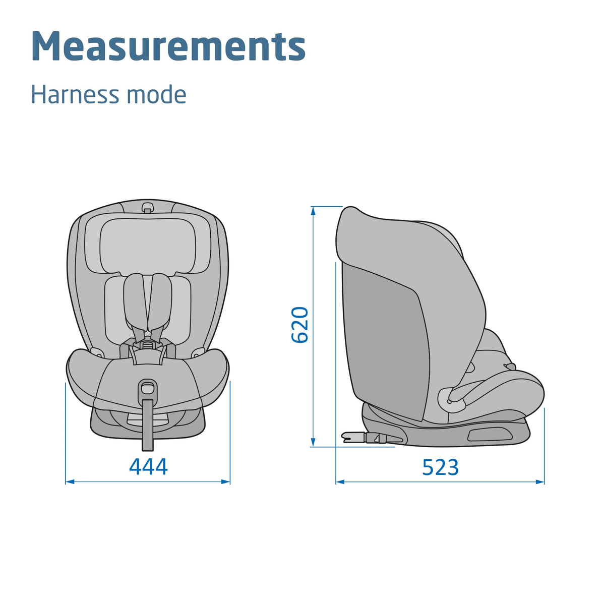 Maxi-Cosi Titan S Comfort i-Size ISOFIX Car Seat Authentic Black
