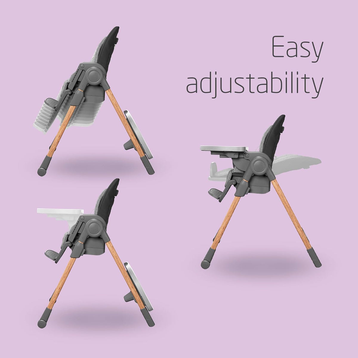 Maxi-Cosi Minla 6-in-1 Highchair 0–14 Yrs Essential Graphite