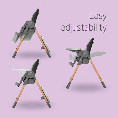 Maxi-Cosi Minla 6-in-1 Highchair 0–14 Yrs Essential Graphite