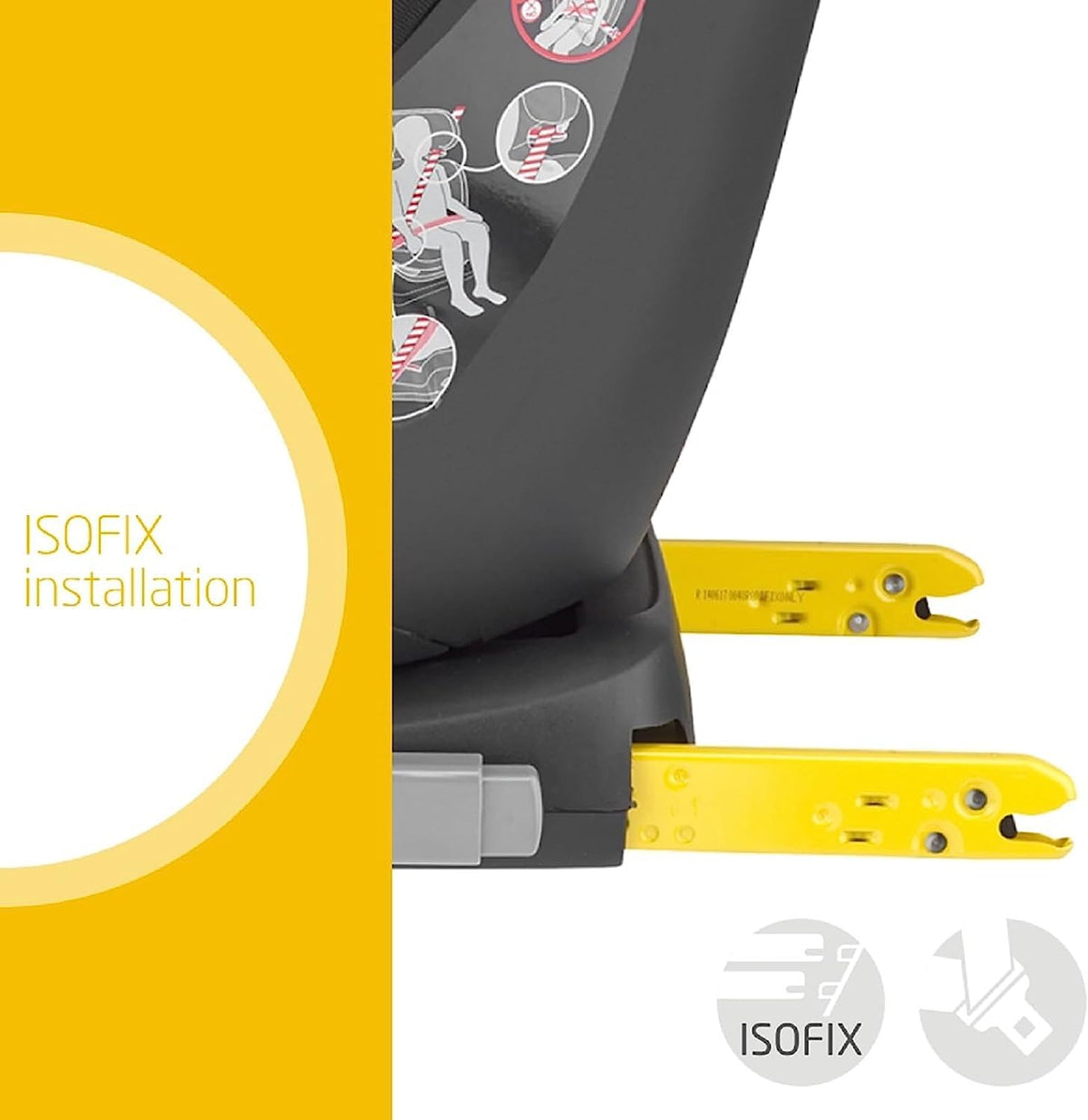 Maxi-Cosi RodiFix AirProtect ISOFIX Booster Seat Authentic Black
