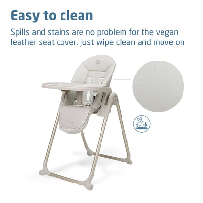 Maxi-Cosi Ava2 Foldable Highchair, 0–3 Years, 4 Reclines – Elegance Beige
