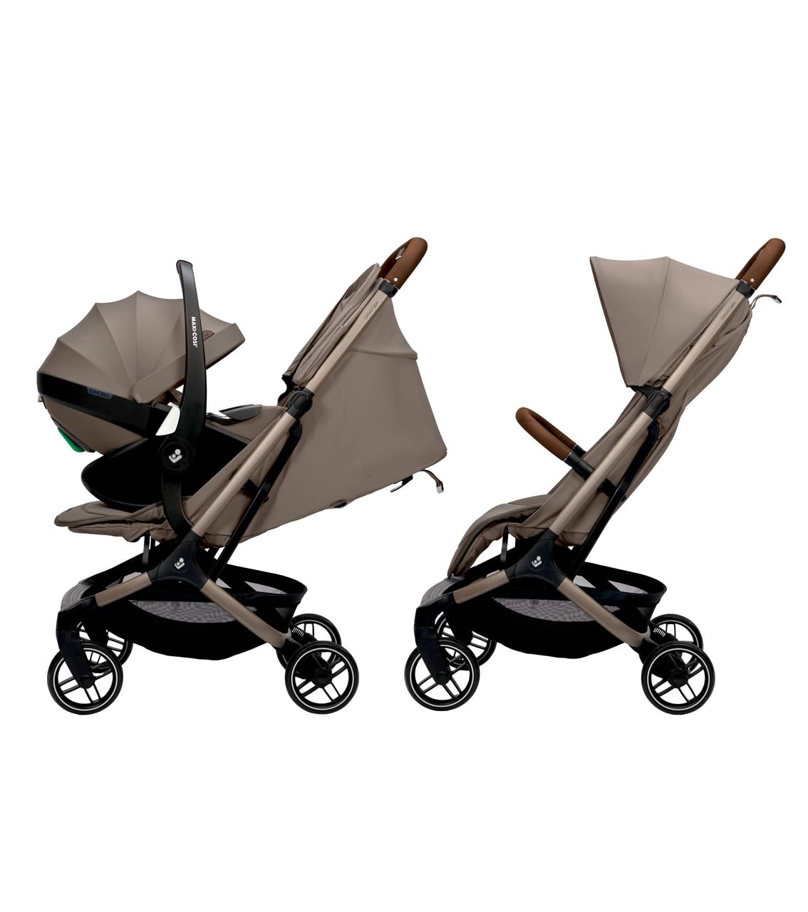 Maxi-Cosi Oxford Cabin Stroller 0–4 Yrs Lie-Flat Oak Truffle