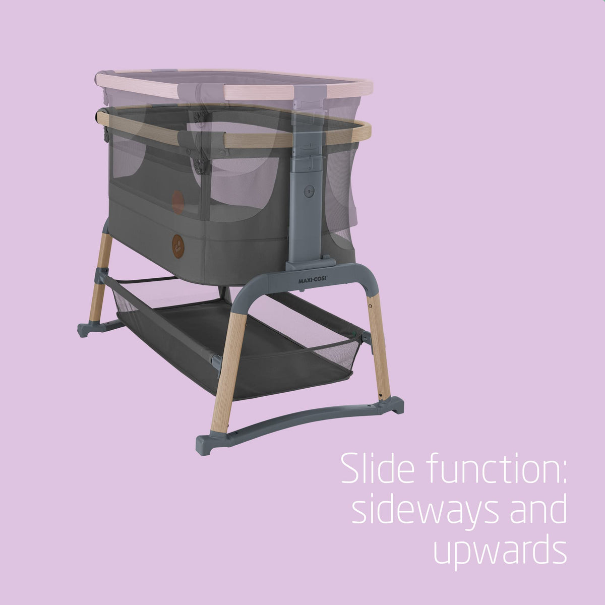 Maxi-Cosi Iora Air Bedside Crib | Mesh | 0–6 Months