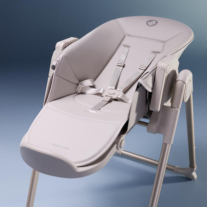 Maxi-Cosi Ava2 Foldable Highchair, 0–3 Years, 4 Reclines – Elegance Beige