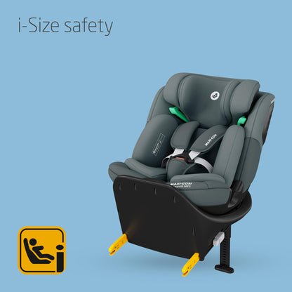 Maxi-Cosi Emerald S i-Size 360° Car Seat, 0–12 Years, Group 0+123 – Tonal Graphite