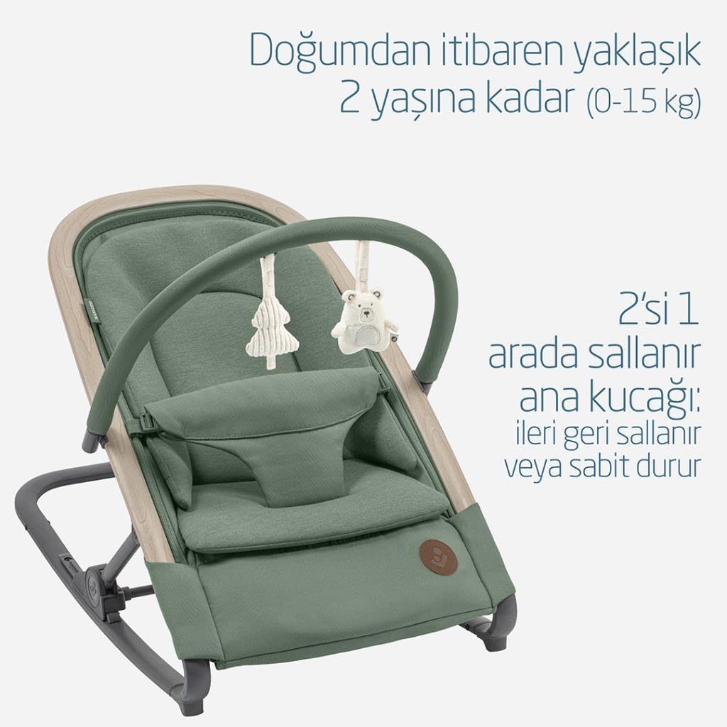 Maxi-Cosi Kori 2-in-1 Baby Bouncer with Toy Arch | 0–2Y