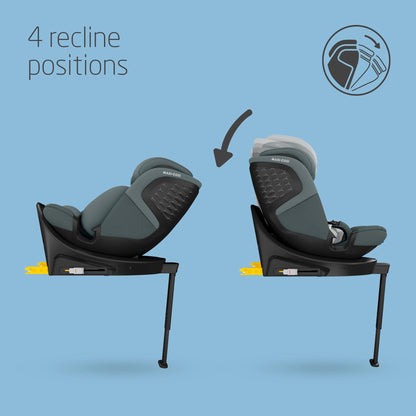 Maxi-Cosi Emerald S i-Size 360° Car Seat, 0–12 Years, Group 0+123 – Tonal Graphite
