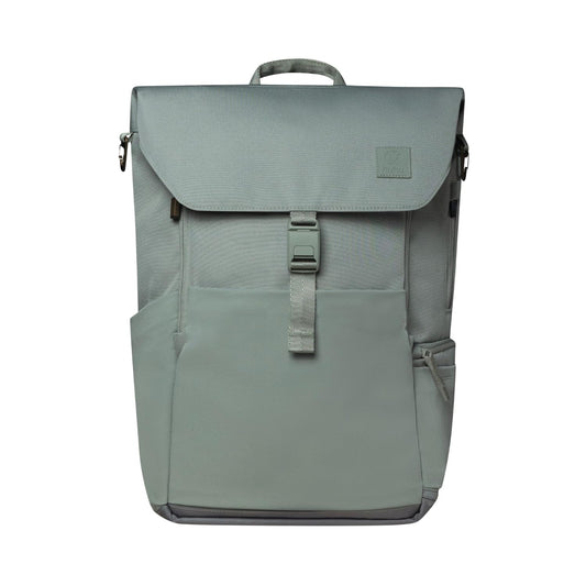 Huhu Diaper Bag Backpack | Water-Resistant | Outdoorsy Sage