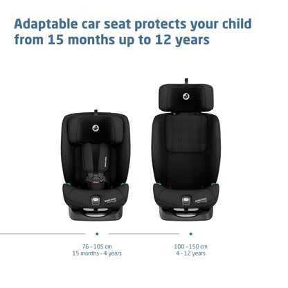 Maxi-Cosi Titan S Comfort i-Size ISOFIX Car Seat Authentic Black