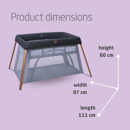 Maxi-Cosi Iris2 2-in-1 Foldable Travel Cot | 0–3 Years