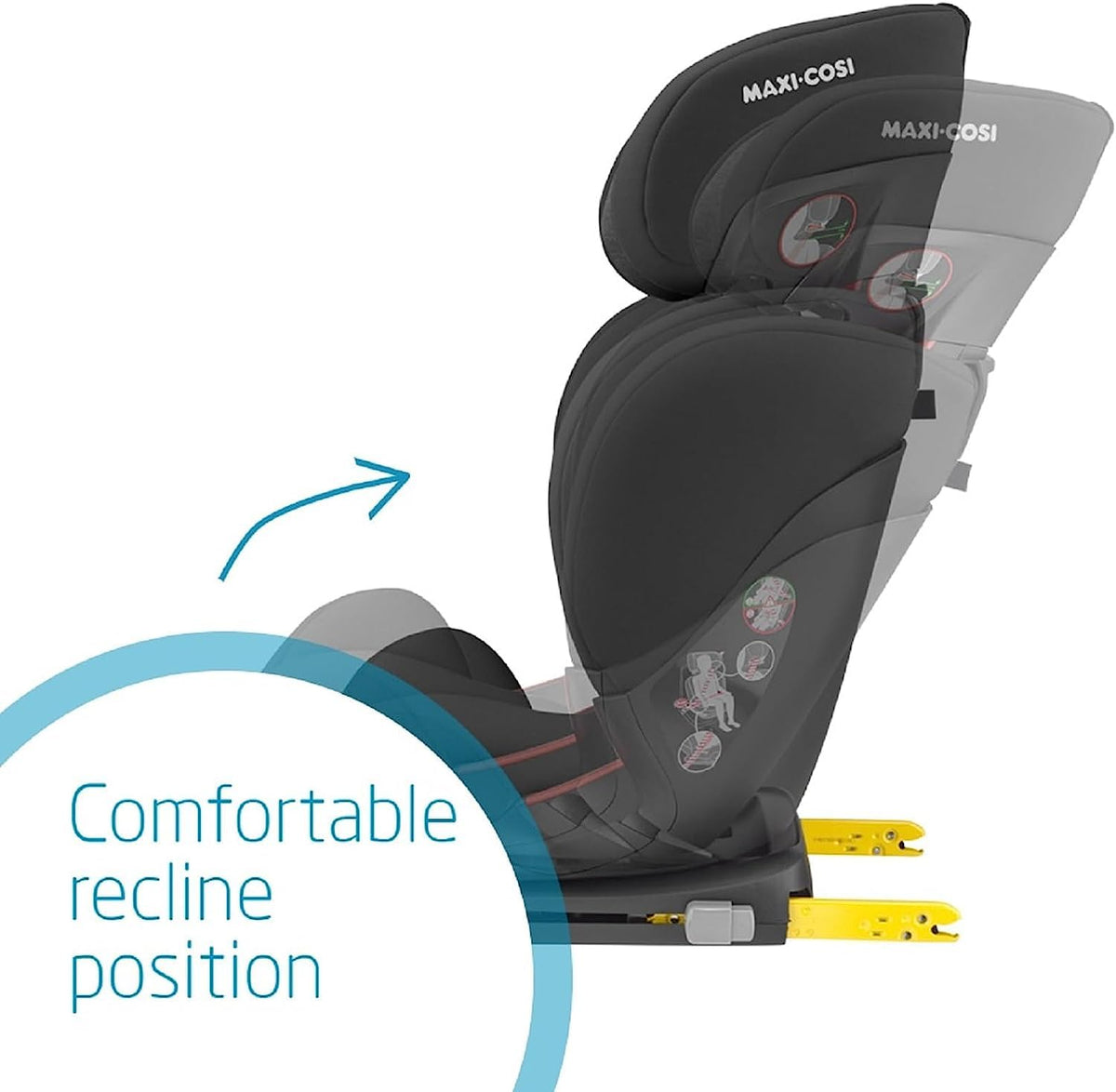 Maxi-Cosi RodiFix AirProtect ISOFIX Booster Seat Authentic Black