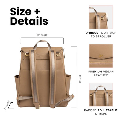 Freshly Picked Classic Diaper Bag Backpack | Aspen V2
