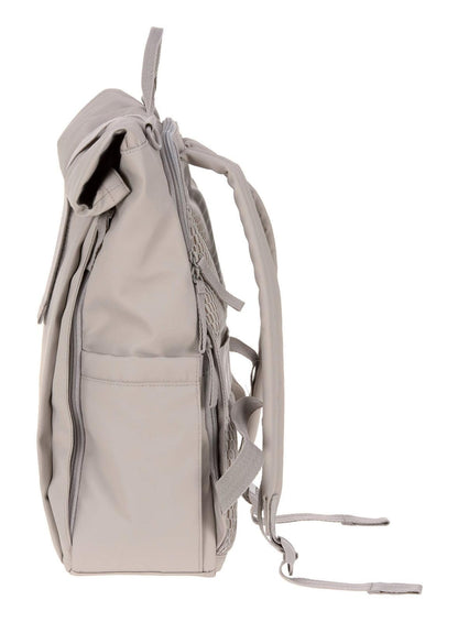 LÄSSIG Roll-Top Baby Changing Backpack with Mat & Bottle Holder