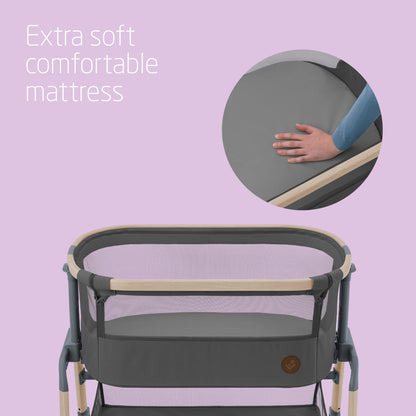 Maxi-Cosi Iora Air Bedside Crib | Mesh | 0–6 Months