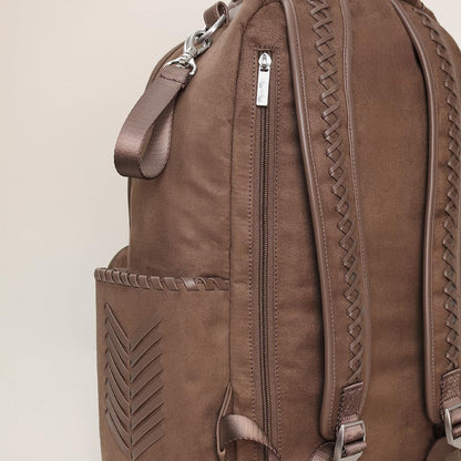 Itzy Ritzy Boss Plus Diaper Bag Backpack 19 Pockets | Aspen