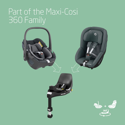 Maxi-Cosi Pearl 360 i-Size Car Seat 3M–4 Yrs Authentic Graphite