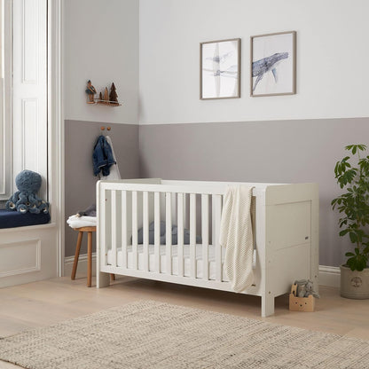 Tutti Bambini Alba 3-in-1 Convertible Cot Bed White 140x70