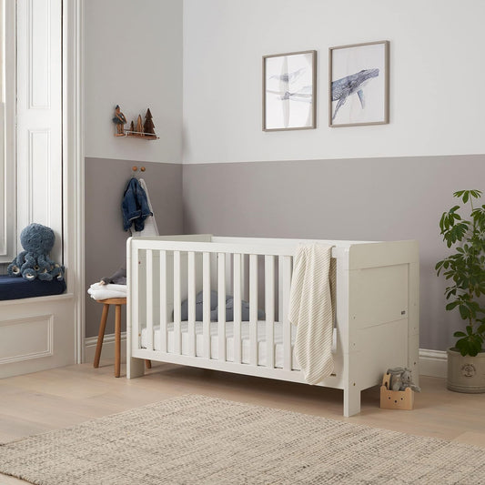 Tutti Bambini Alba 3-in-1 Convertible Cot Bed White 140x70