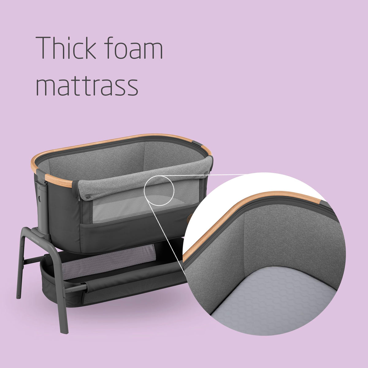 Maxi-Cosi Iora Co-Sleeper Foldable Bedside Crib | 0–6M