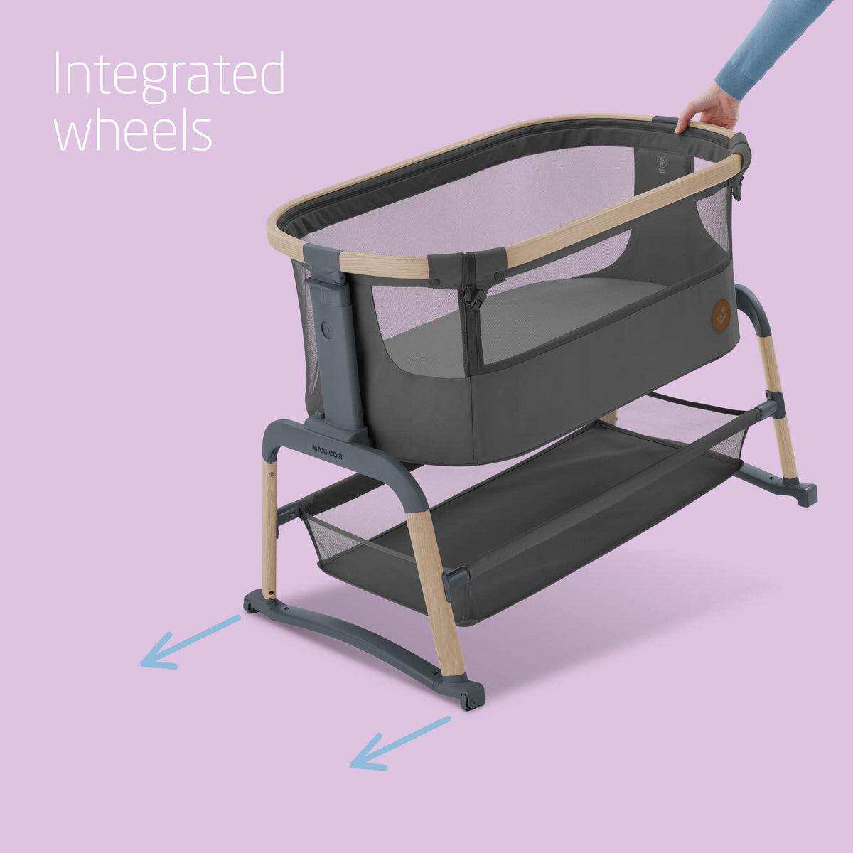 Maxi-Cosi Iora Air Bedside Crib | Mesh | 0–6 Months