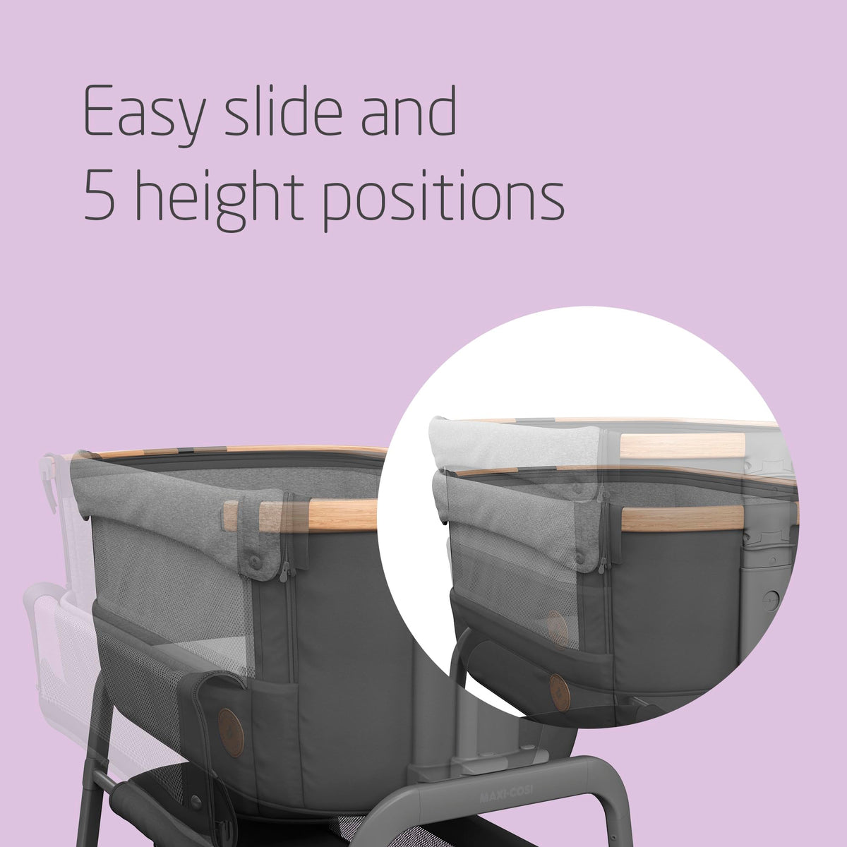 Maxi-Cosi Iora Co-Sleeper Foldable Bedside Crib | 0–6M
