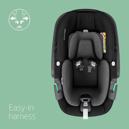 Maxi-Cosi Pebble 360 i-Size Infant Car Seat 0–15M Essential Black
