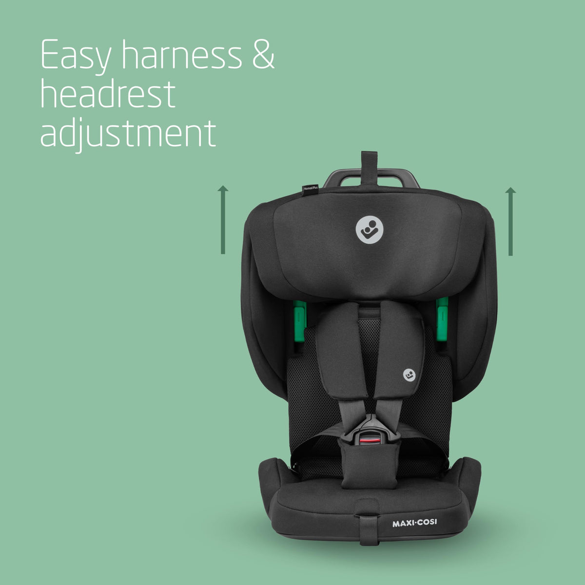 Maxi-Cosi Nomad Plus Foldable Car Seat 15M–4 Yrs Authentic Black