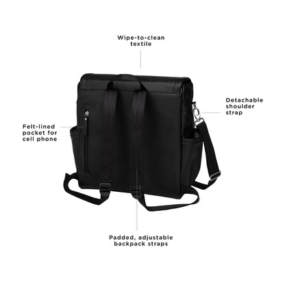 Petunia Pickle Bottom Boxy Backpack Diaper Bag – Ebony