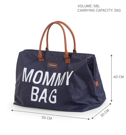 Childhome Navy Large Diaper Bag | Mommy Hospital Tote