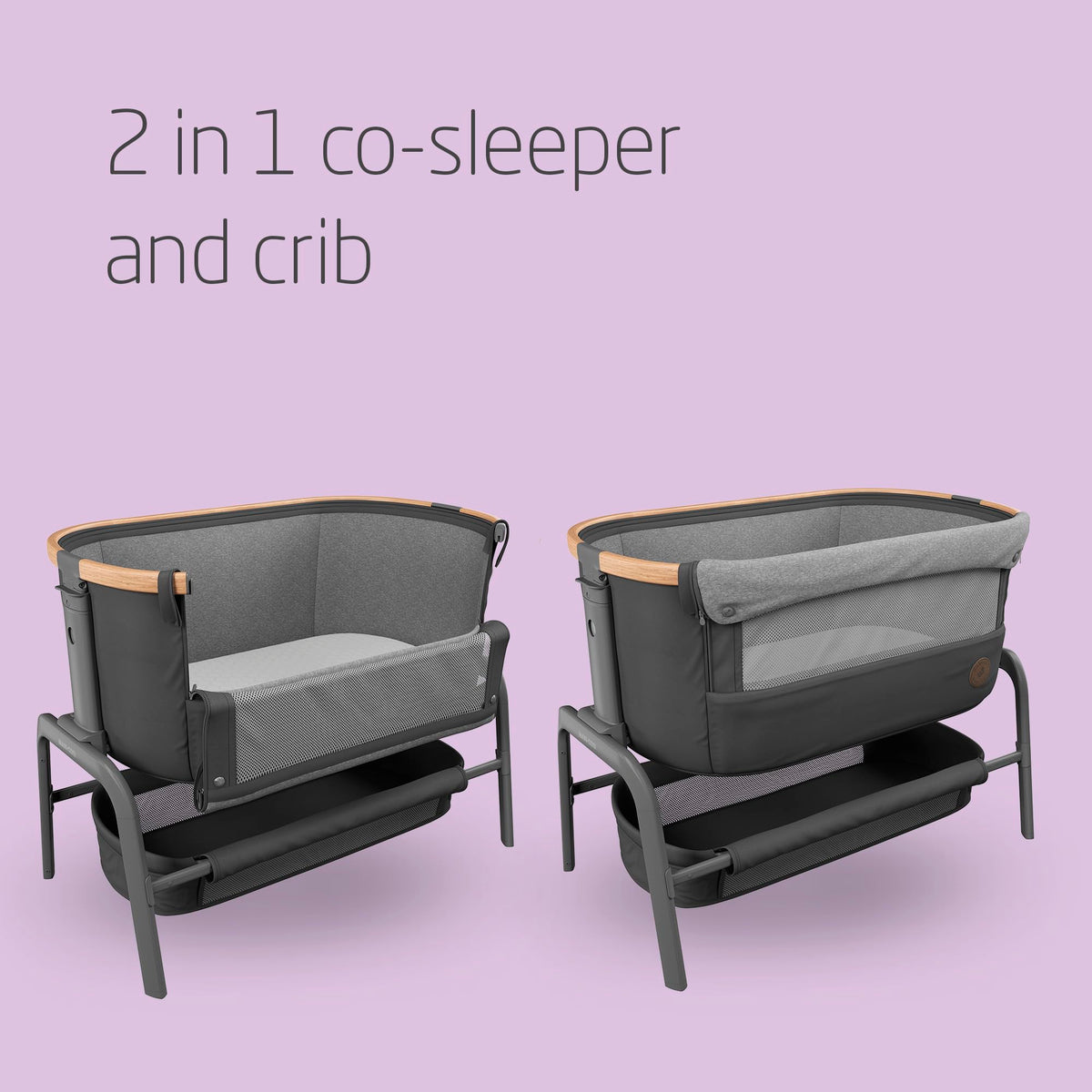 Maxi-Cosi Iora Co-Sleeper Foldable Bedside Crib | 0–6M