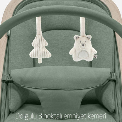 Maxi-Cosi Kori 2-in-1 Baby Bouncer with Toy Arch | 0–2Y