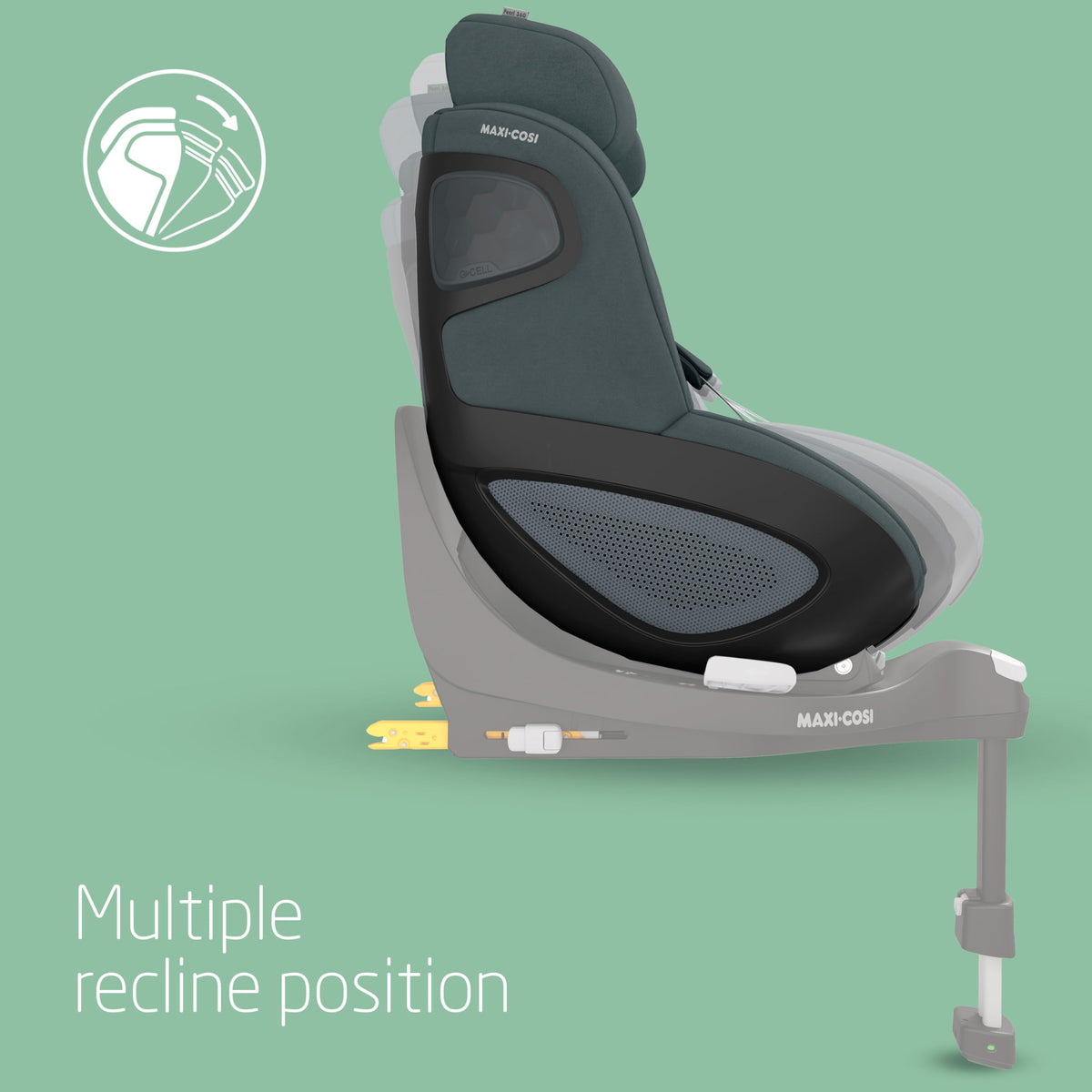 Maxi-Cosi Pearl 360 i-Size Car Seat 3M–4 Yrs Authentic Graphite