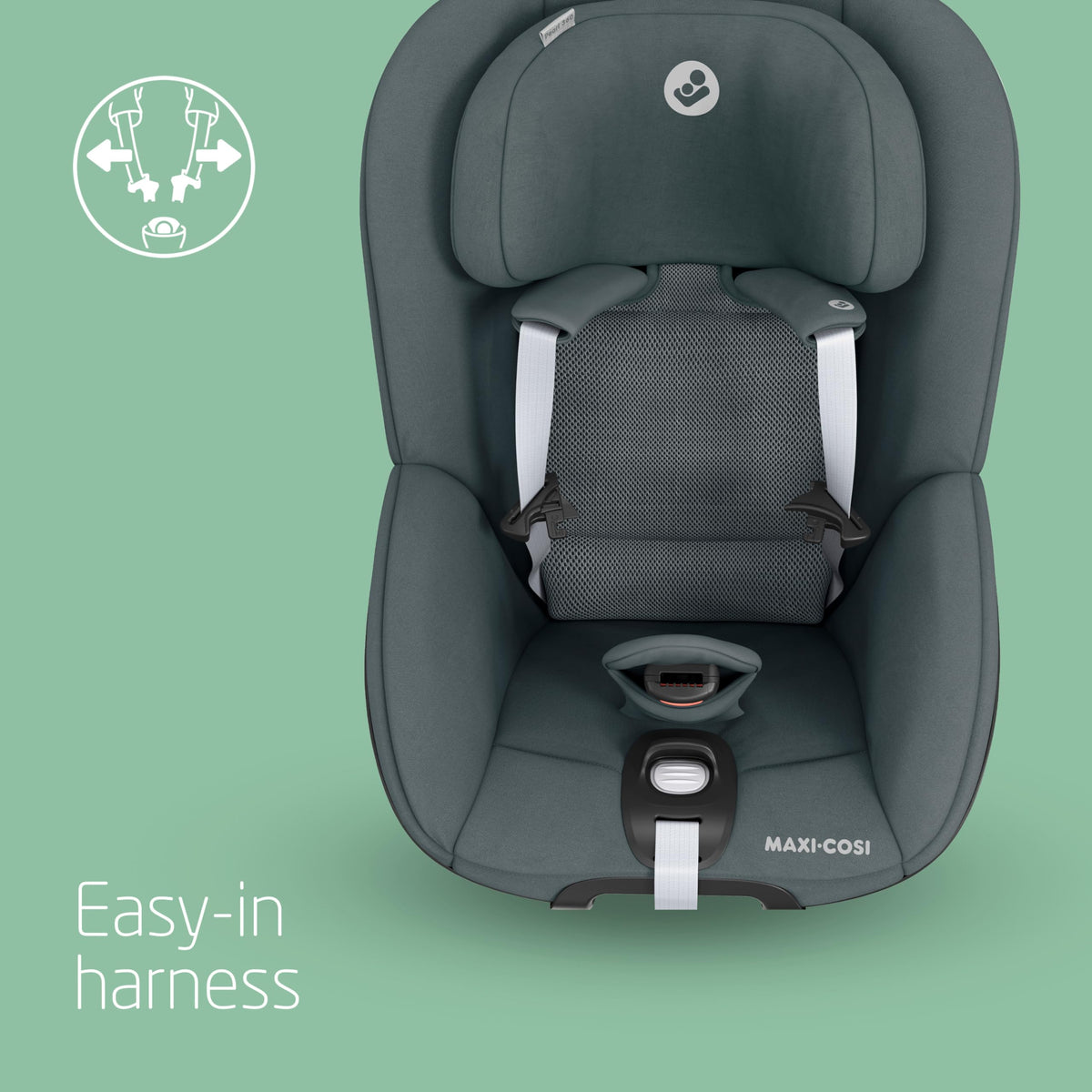 Maxi-Cosi Pearl 360 i-Size Car Seat 3M–4 Yrs Authentic Graphite