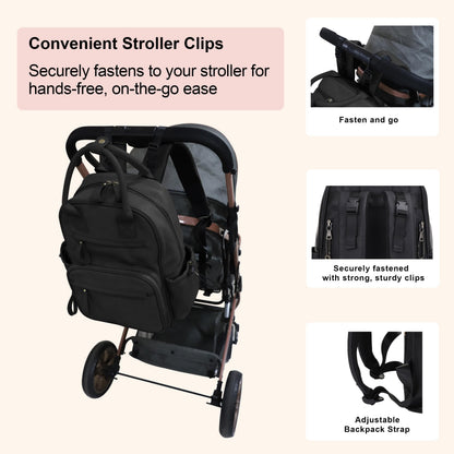 Jessie & James Saturday Diaper Bag Backpack | Concealed Carry